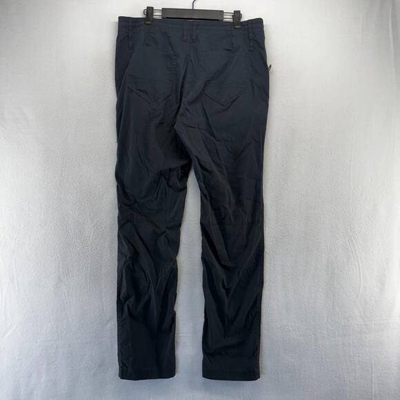 Proof Pants Men's 34 Black Straight Leg Huckberry Outdoor Hiking Zip Pockets - Picture 5 of 11